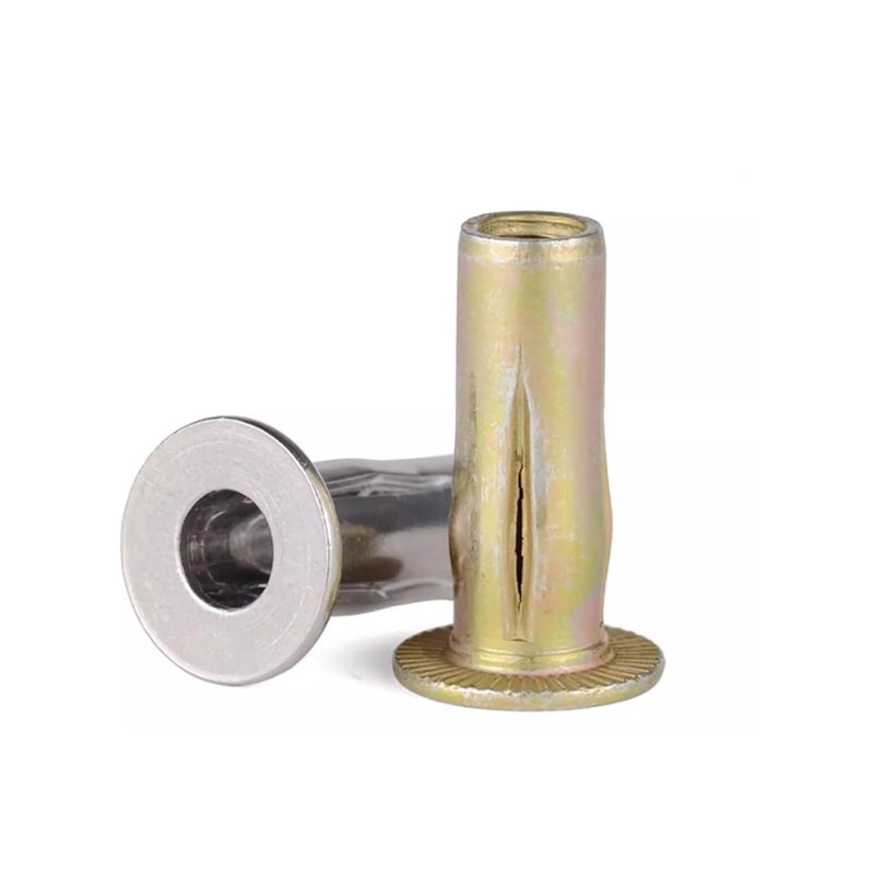 Multi-Grip Rivet-Nuts 20pcs Stainless Steel Galvanized Parts Slotted Expansion Rivet Nut M5 M6 M8 for Accessory(M8) - Image 5