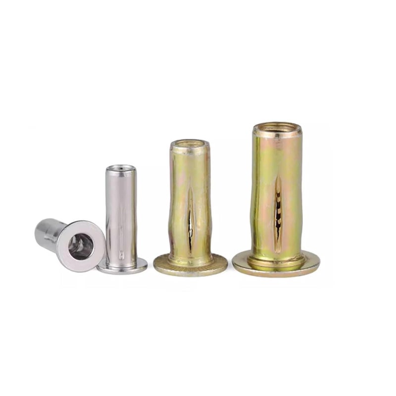 Multi-Grip Rivet-Nuts 20pcs Stainless Steel Galvanized Parts Slotted Expansion Rivet Nut M5 M6 M8 for Accessory(M8) - Image 1