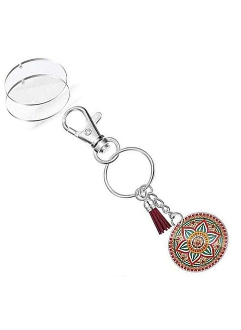 DIY Crafts Tassels for Crafts Keychain Tassel Set Including Tassels Lobster Clasp Keychain Keychain Rings Bulk for Acrylic Blank Key chains Shrinky Do it YourSelf