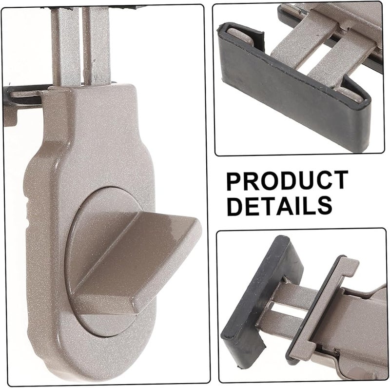 3Pcs Child Safety Locks For Sliding Doors And Windows White - Image 3