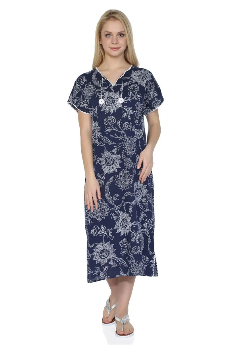 اليش شيل بيزي Floral Print Dress