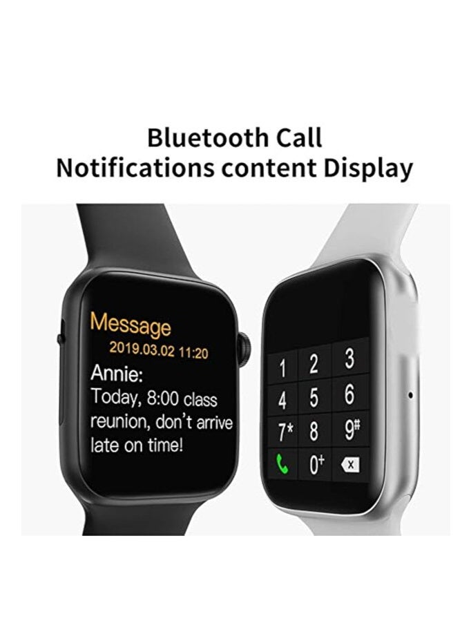 S9 Mini Sport Smart Watch – Fitness Tracker with Heart Rate Monitor – White - Image 4