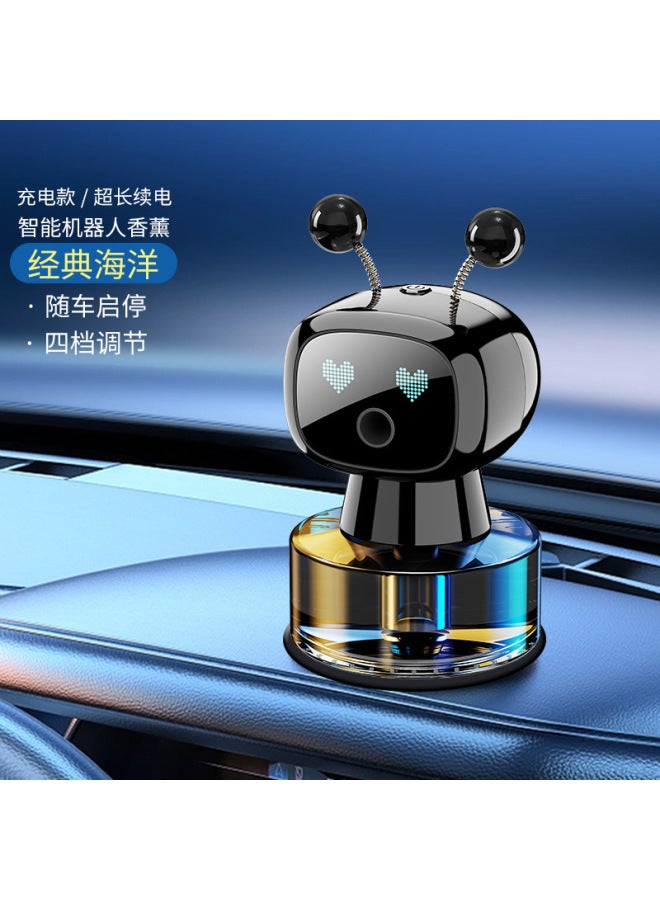 Smart Perfume New Spray Car Aromatherapy Robot Car Supplies Fragrance Ornaments New Car Interior Accessories For Men