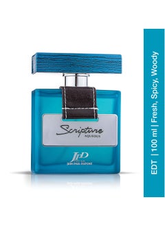 Jean Paul Dupont Scripture Aqueous Eau de Toilette For Men 100ml (Pack of 2)  - Image 5