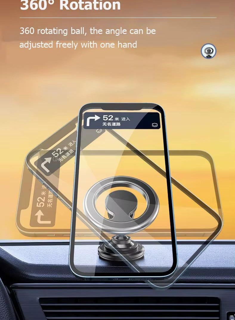 Fits MagSafe Car Mount Strong Magnetic Phone Holder for iPhone, HandsFree Dashboard iPhone Car Mount Holder Accessories for MagSafe iPhone 14 Pro Plus 12/13 All Phones - Image 2