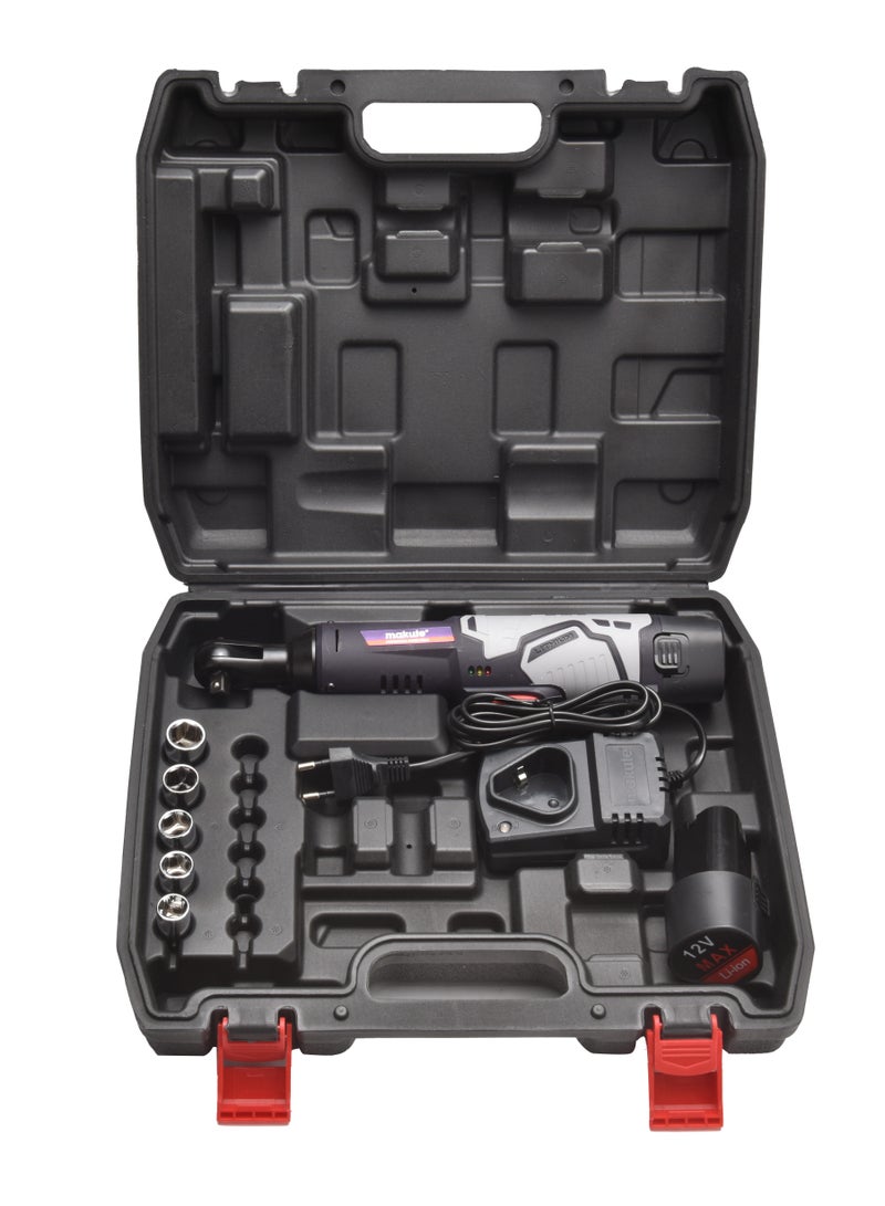 Makute 12V Cordless Ratchet Wrench Set: Powerful, Versatile, and Convenient for Home, Cars, and Professional Works - Image 5
