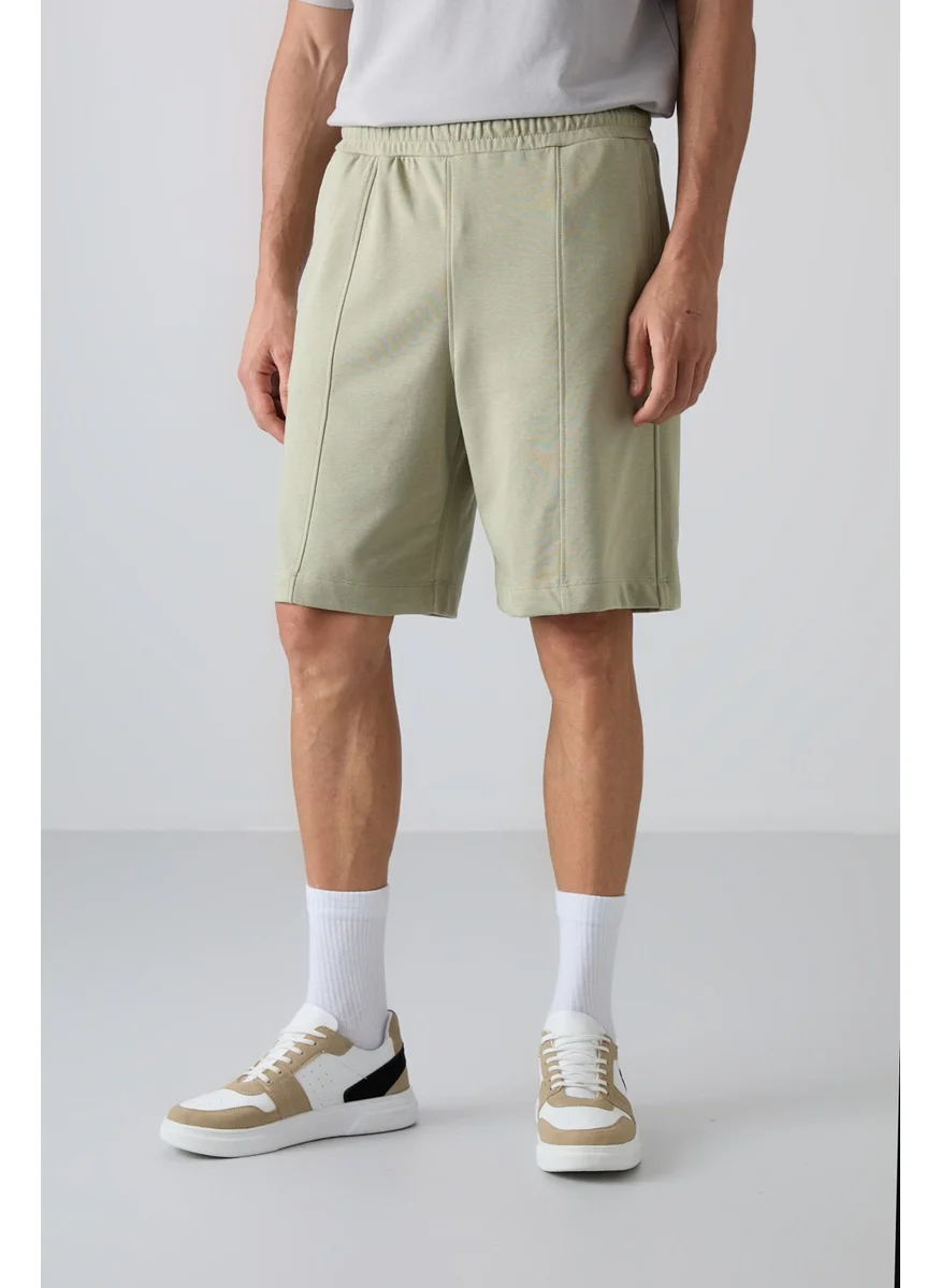 Tommy Life Çağla Cotton Thick Soft Texture Comfort Fit Basic Men's Shorts - 81261
