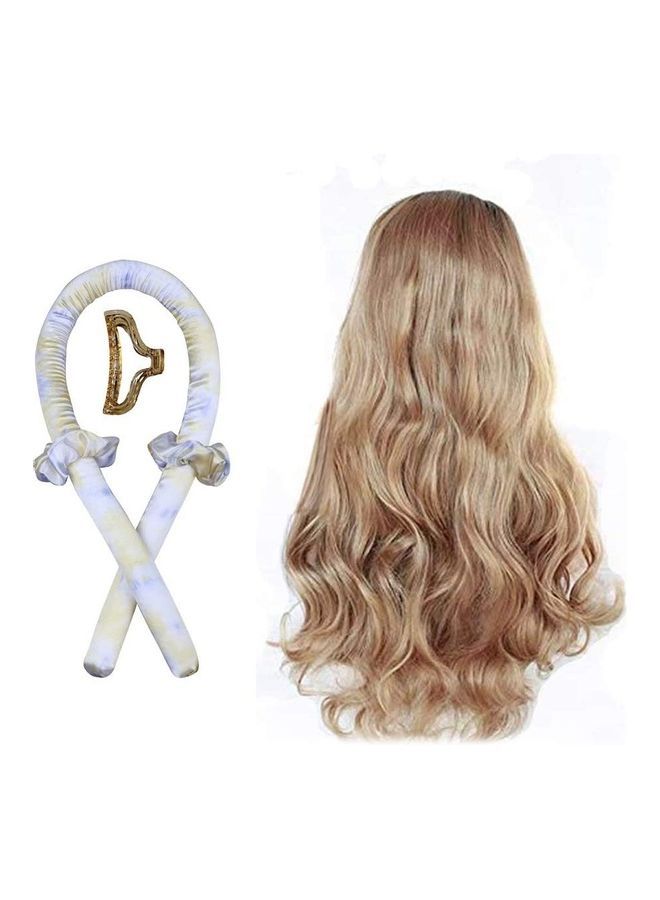 NIBEMINENT Heatless Curling Rod Headband Lazy Curler Set Multicolour - Image 2
