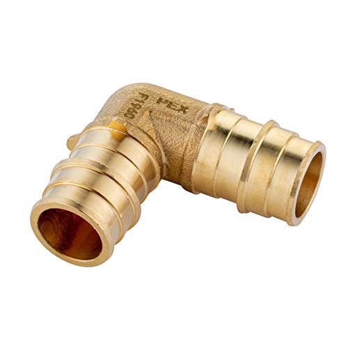 EFIELD Pack of 20 EFIELD Pex A Full Flow Expansion Brass Fittings 12x 12 90 Degree Elbow ASTM F1960PEX196003320PCS - Image 3