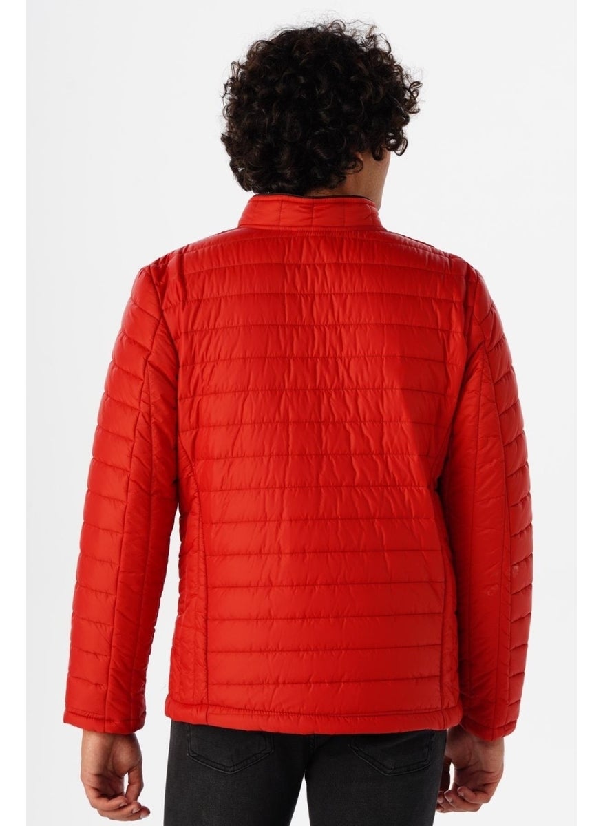 Süvari - Suvari Slim Pattern Quilted Coat - Image 1