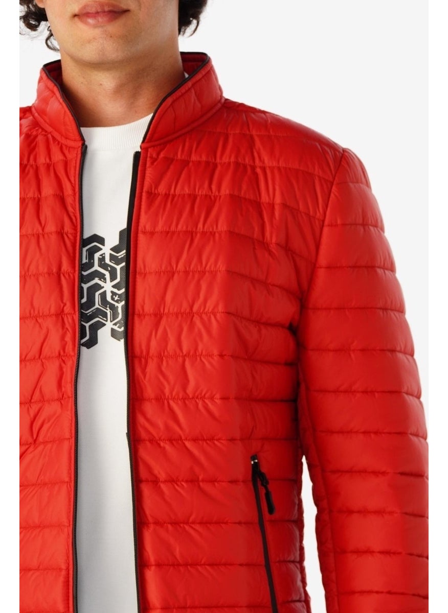 Süvari - Suvari Slim Pattern Quilted Coat - Image 1