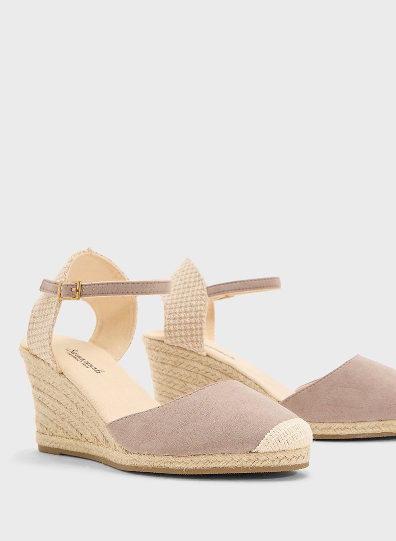 Savannah Collection Heeled Espadrille Pump  - Image 4