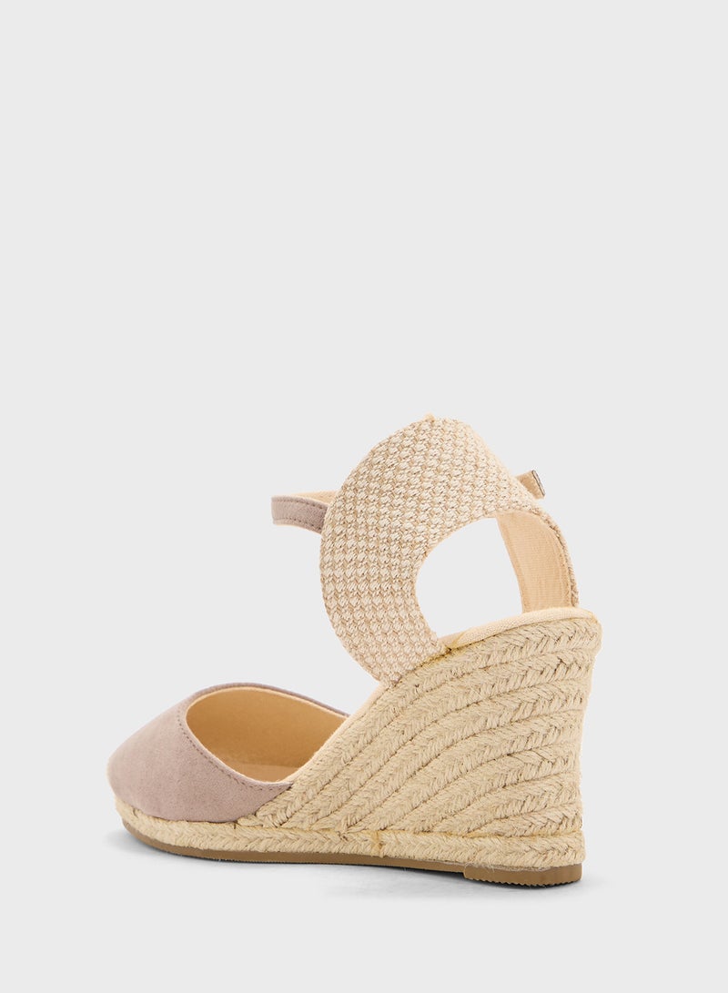 Savannah Collection Heeled Espadrille Pump  - Image 3