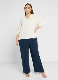 Vero Moda Curve V Neck Knitted Sweater  - Image 4