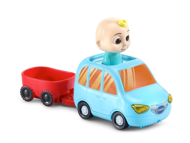 VTech CoComelon Go! Go! Smart Wheels JJ’s House Track Set, Interactive Songs & SmartPoint, Ages 1.5 – 5 Years - Image 4