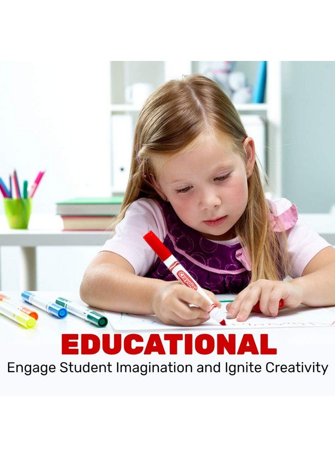 Crayola Classpack Markers Crayola Markers Bulk Set Of 16 Colors With 16 Markers Each Ideal For Classrooms School Daycare - Image 5