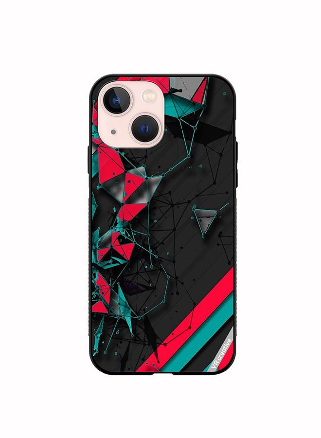 VR CREATIVE Protective Case Cover For Apple iPhone 14 Plus Tech Pattern Design Multicolour - Image 1