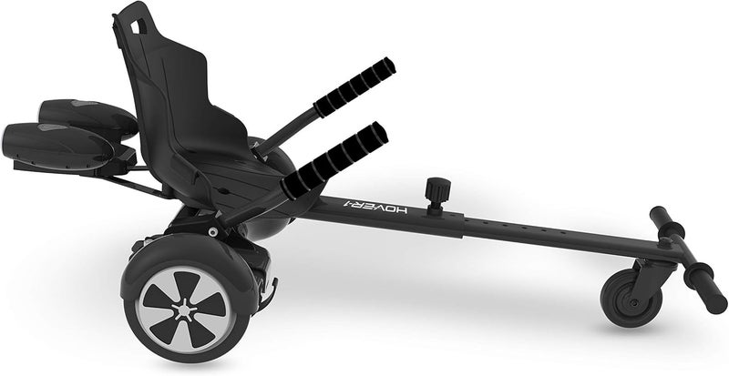 HOVER-1 Falcon-1 Buggy Attachment | Turbo LED Lights, Compatible with All 6.5" & 8" Hoverboards, Hand-Operated Rear Wheel Control, Adjustable Frame, Easy Install - Image 1
