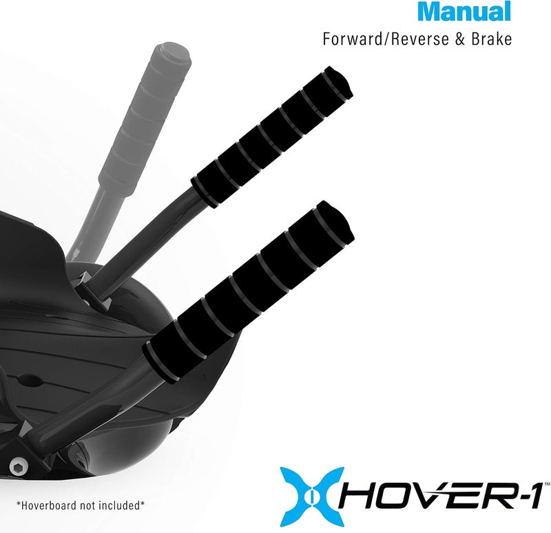 HOVER-1 Falcon-1 Buggy Attachment | Turbo LED Lights, Compatible with All 6.5" & 8" Hoverboards, Hand-Operated Rear Wheel Control, Adjustable Frame, Easy Install - Image 4
