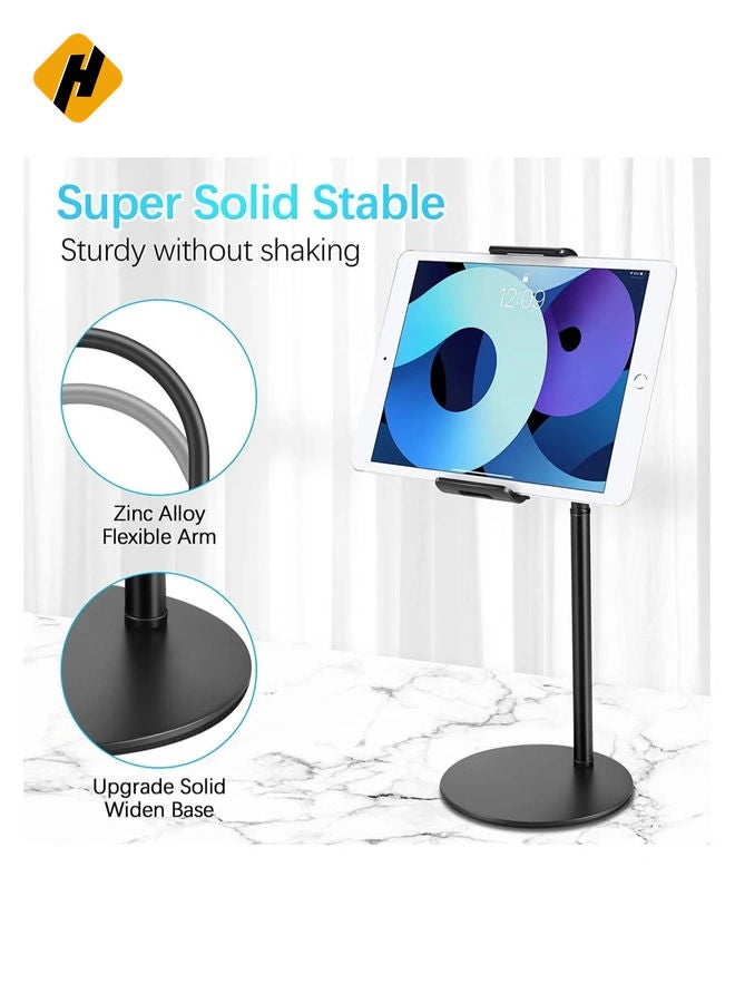 HuHa Tablet Stand Phone Holder, 360 Degree Rotating Adjustable Desktop Tablet Mount Compatible with iPad /iPhone/Nintendo Switch/Samsung Galaxy Tabs/Kindle /eBook Reader and More 4.6 - Image 4