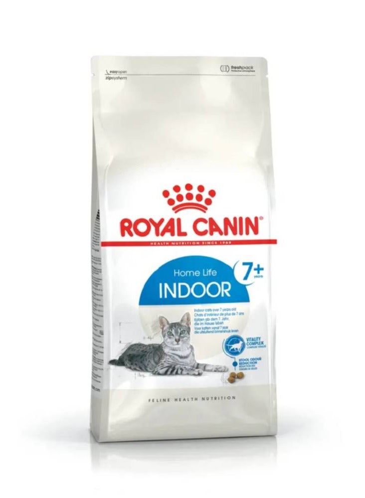 تغذية صحية للقطط داخل المنزل من عمر 7 سنوات فما فوق 1.5 كجم