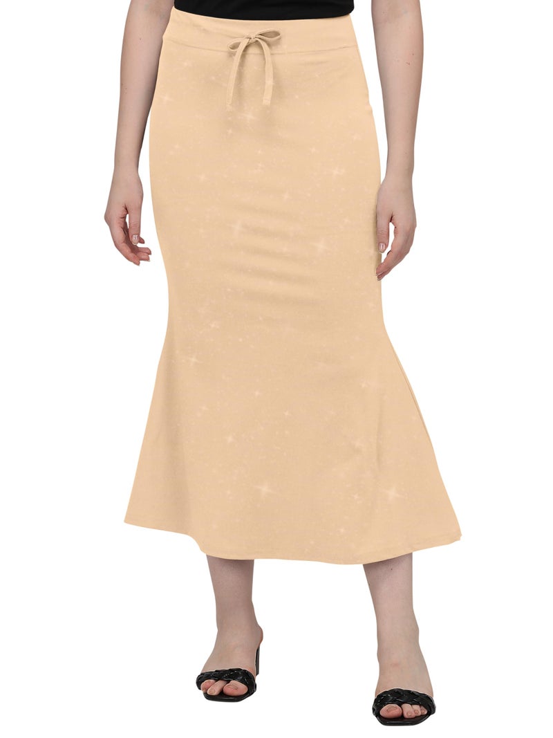 VALLEY Lycra Saree Shapewear Petticoat for Women, Women's Blended Saree Shapewear (in, Alpha, S, Regular, Taffy) (in, Alpha, XL, Regular, Ivory) - Image 5