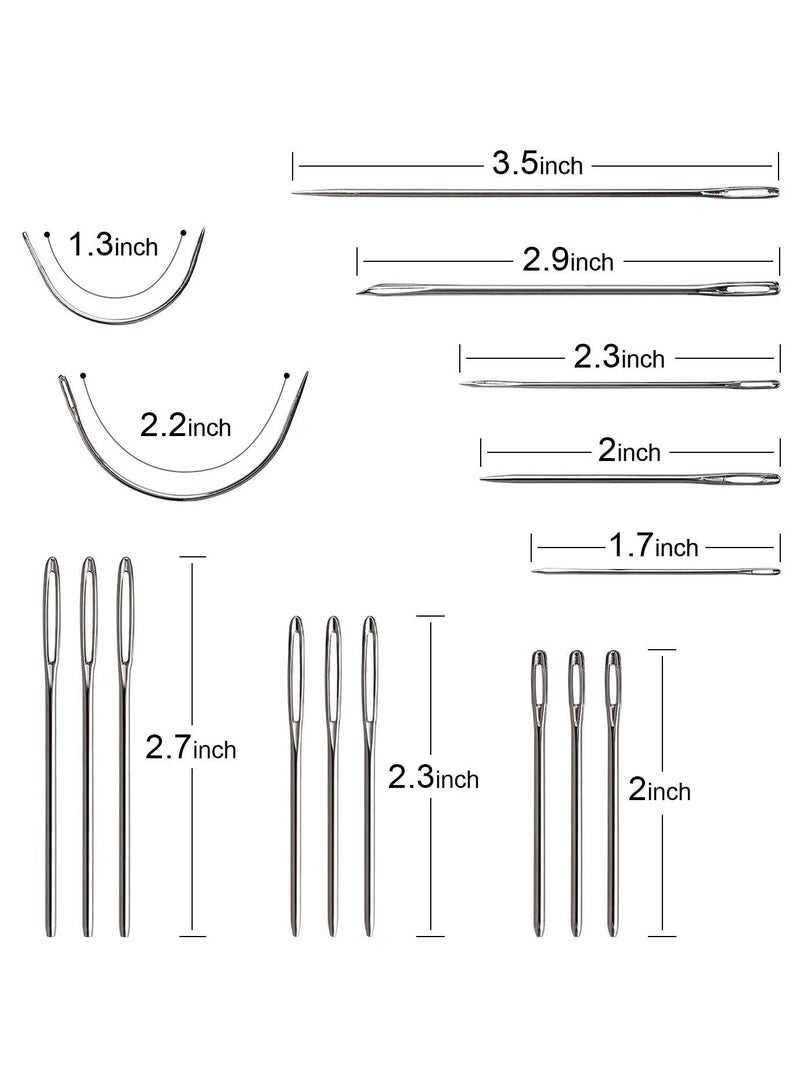 Embroidery Patterns Punch Needle Kit Craft Tool Embroidery Pen Set Multi Color 29Pcs - Image 2
