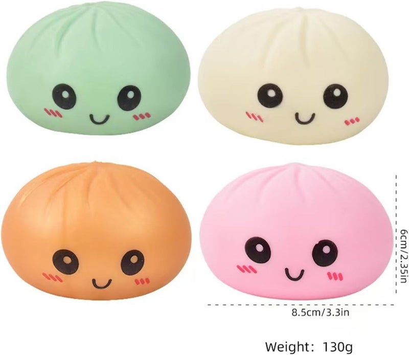 Dumpling Squishy 2026 New Dumpling Box, Dumplings Stress Balls Soft Squeeze Decompression Dough Anxiety Relief Easter Basket Stuffers - Image 3