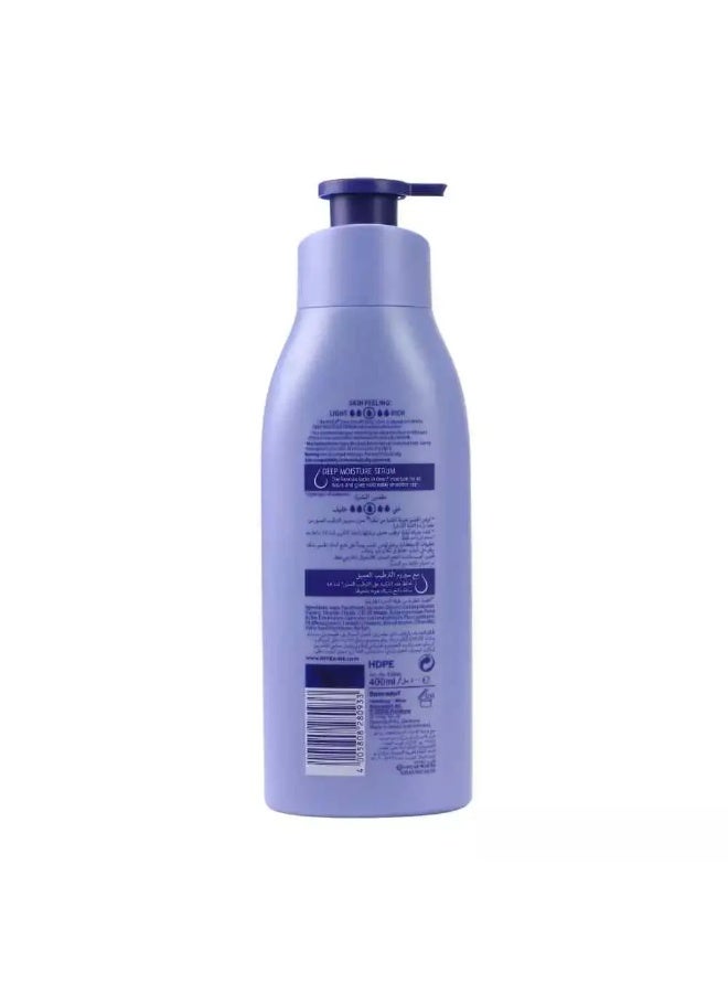 Nivea Body Lotion, Deep Moisture Serum With Shea Smooth, For Dry Skin - 400ml - Image 2
