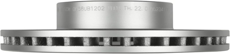 BOSCH 48011208 QuietCast Premium Disc Brake Rotor - Front - Compatible with Select Saab and Subaru Models - Image 3