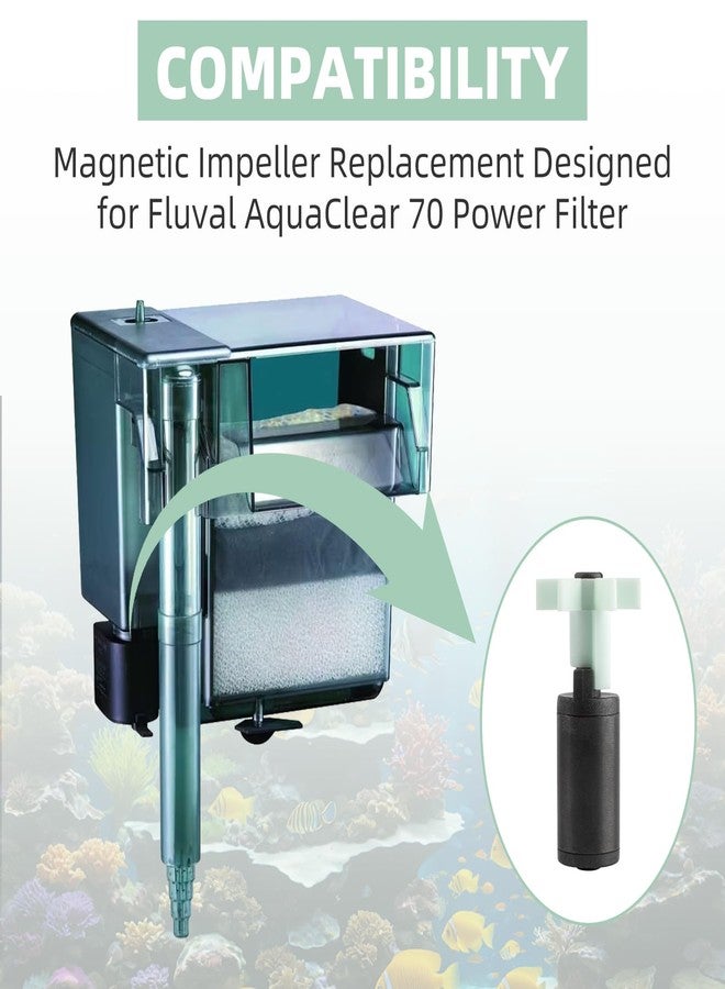 Trdzi A638 Aquarium Magnetic Impeller Replacement for Aquaclear 110 (HGA620) Power Filter - Image 4