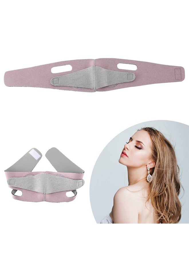Loquat Double Chin Reducer, Reusable Face Slimming Strap, Pain-Free V-Line Chin Cheek Lift Up Band, Face Shaper Band, for Anti Aging Wrinkle, Reducing Double Chin, Anti Snoring - Image 3