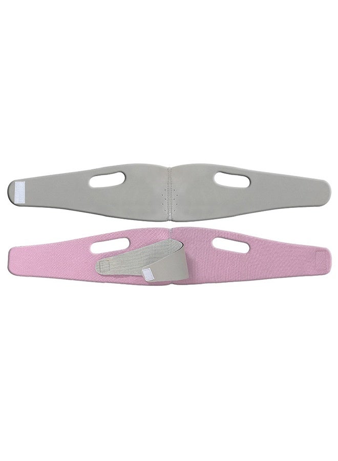 Loquat Double Chin Reducer, Reusable Face Slimming Strap, Pain-Free V-Line Chin Cheek Lift Up Band, Face Shaper Band, for Anti Aging Wrinkle, Reducing Double Chin, Anti Snoring - Image 4