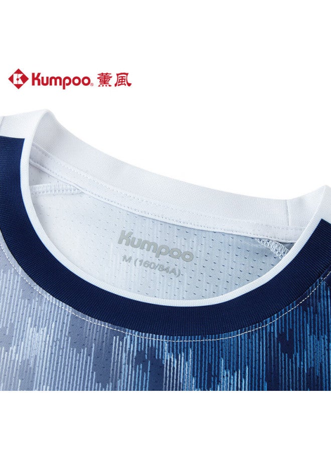 Kumpoo Breathable Quick-dry Comfortable Casual Badminton Shirt For Men And Women K241w-1037 Green 4XL