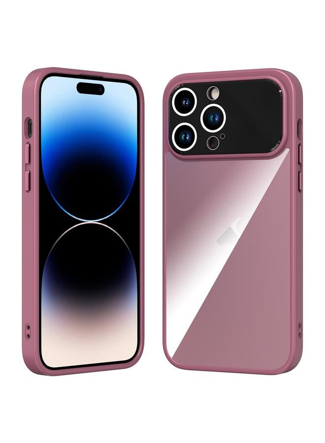 S-TOP Case For iPhone 14 Pro Large Window Acrylic + TPU Phone Case - Image 1