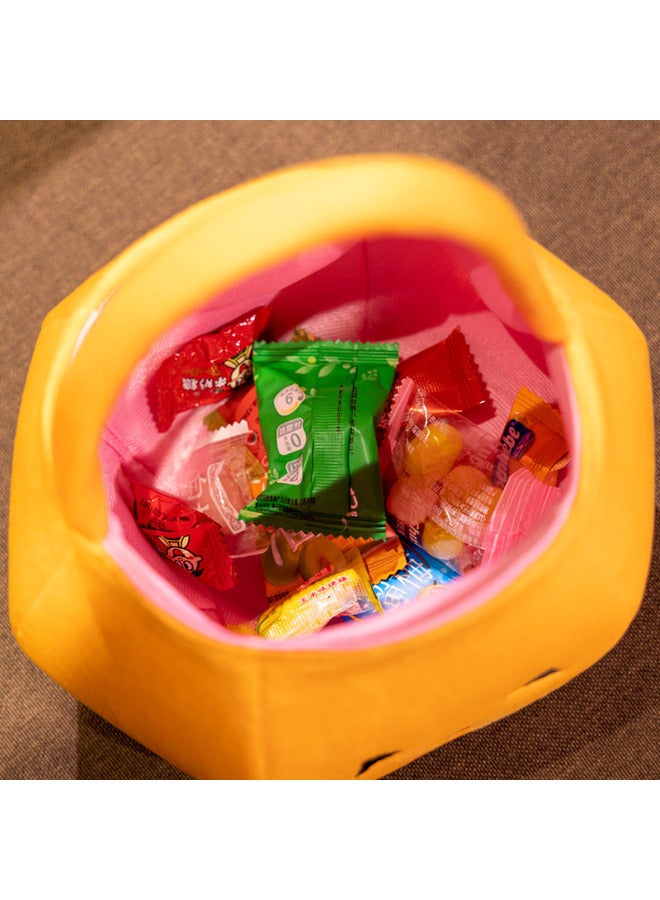 Pumpkin Bucket Candy Bag Devil Candy Bag Portable Gift Bag Children's Candy Basket Decoration Props-Specifications:Pumpkin Candy Bag-Color:20 × 25cm - Image 4