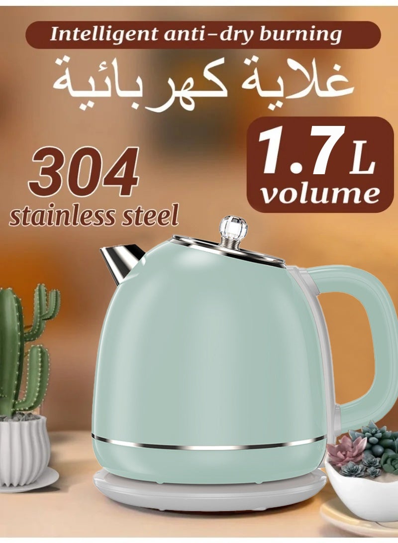 Kettle with Boil Dry Protection, Detachable Power Base, Auto Shut Off, Fast Boil & Easy to Clean and Ideal for Hot Water, Tea or Coffee 1.7L - Image 1