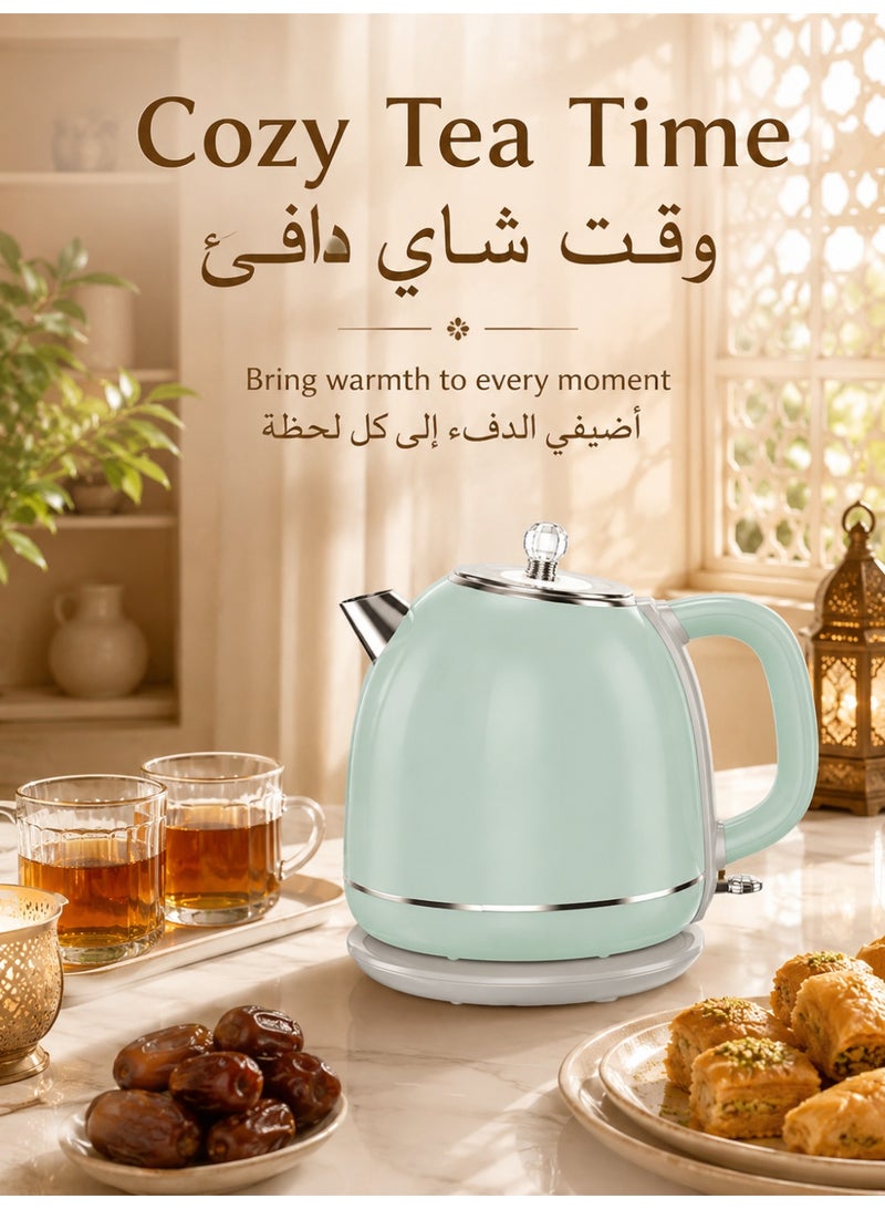 Three sheep Kettle with Boil Dry Protection, Detachable Power Base, Auto Shut Off, Fast Boil & Easy to Clean and Ideal for Hot Water, Tea or Coffee 1.7L - Image 5