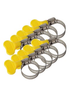 Aviz Aviz Gloves Multi - Use Metal Tie Collar - 10Pcs-Size 3/4 Inch Bird-From Rana Store