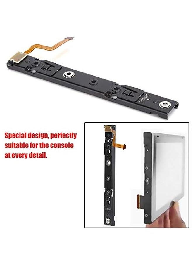 Generic - L/R Slider Replacement Parts, Spare Parts Left & Right Slider with Flex Cable Repair for Switch Console Metal Slider for Switch(R Handle) - Image 1