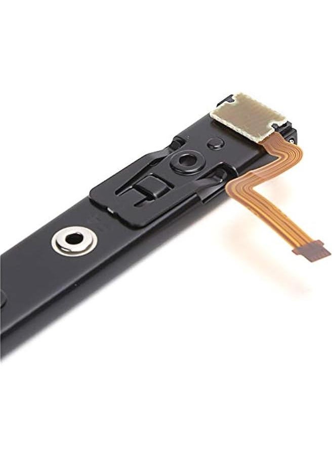 Generic - L/R Slider Replacement Parts, Spare Parts Left & Right Slider with Flex Cable Repair for Switch Console Metal Slider for Switch(R Handle) - Image 1