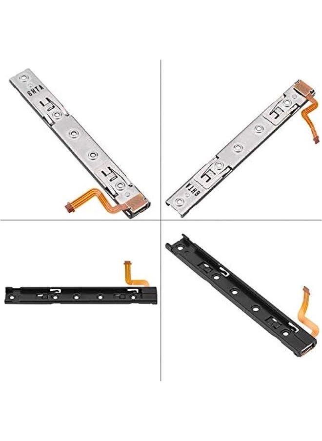 Generic - L/R Slider Replacement Parts, Spare Parts Left & Right Slider with Flex Cable Repair for Switch Console Metal Slider for Switch(R Handle) - Image 1
