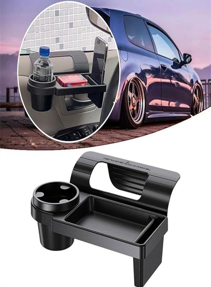 Generic Multifunctional storage tray for car windows, side-mounted storage rack for car windows and doors, cup holder for keys, bottles, cards  - Image 1