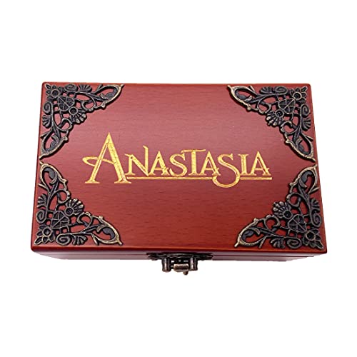 Youtang Anastasia Jewelry Music Box with Mirror Laser Engraved Wood Musical Box Wind up Musical Gift for Her Him Girlfriend Boyfriend(Melody: Once Upon A December, Gold Movement) - Image 2