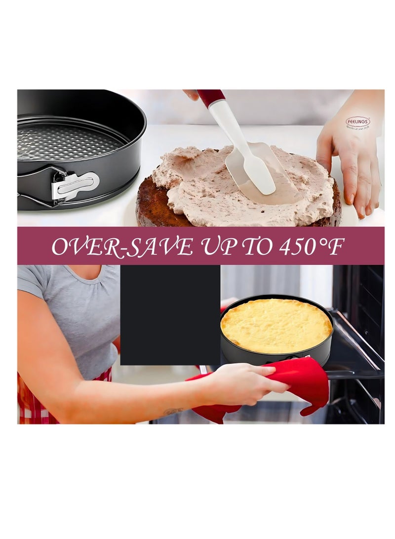 Feelings قالب خبز دائري بنابض، 24 سم، غير لاصق - Image 5