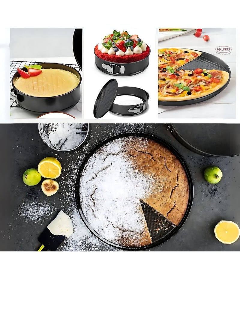 Feelings قالب خبز دائري بنابض، 24 سم، غير لاصق - Image 3