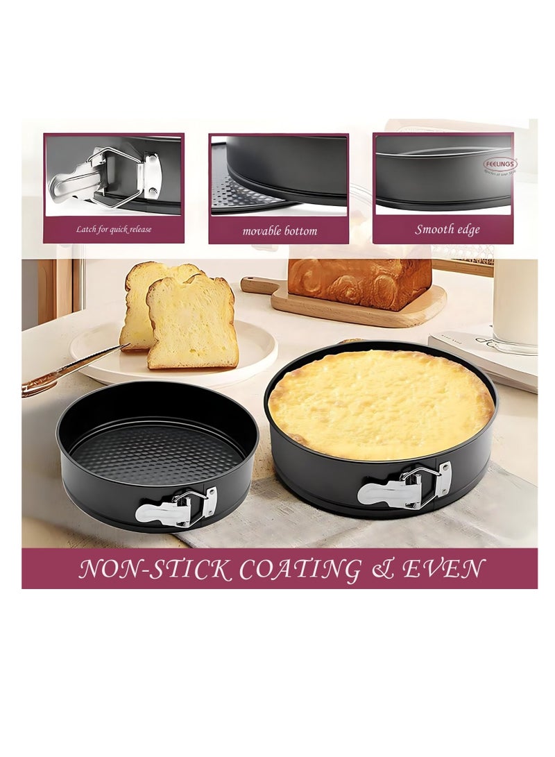 Feelings قالب خبز دائري بنابض، 24 سم، غير لاصق - Image 4
