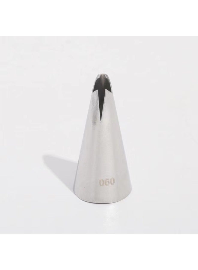 Korean Style Skirt Piping Mouth Barbie Pleated Skirt Piping Mouth 304 Stainless Steel Baking DIY Tool Small-Specifications:060 - Image 1