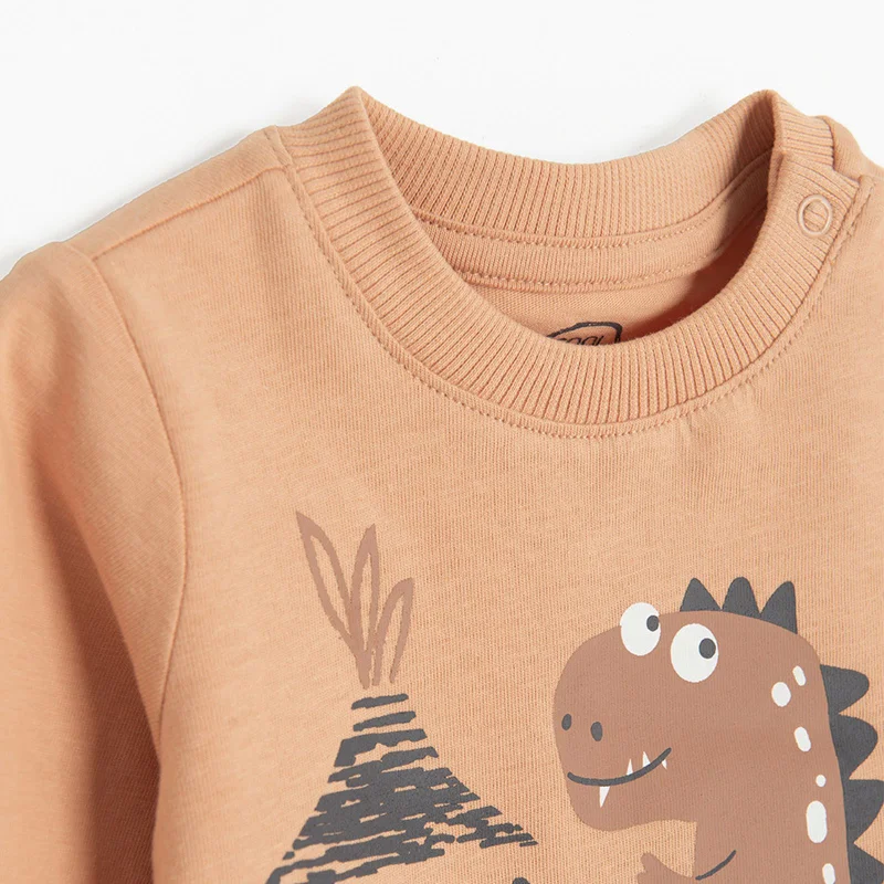 Cool Club ORANGE COTTON T-SHIRT L/S