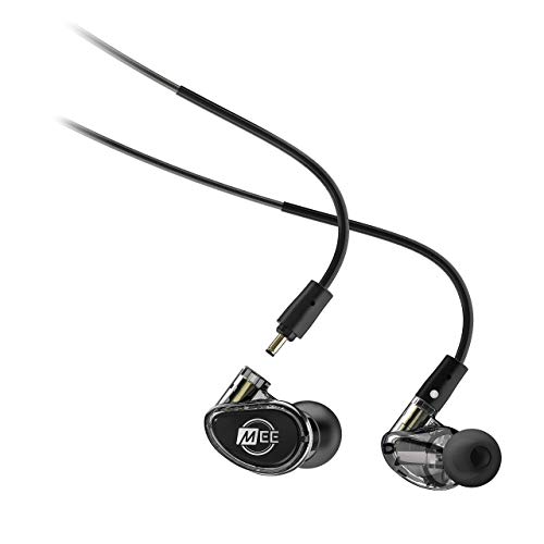 MEE Audio MX1 PRO Advanced Dynamic Driver Musician's in Ear Monitor Headphones with Balanced Sound; Noise Isolating Earbuds Earphones w/Memory Wire, Optional Customization & Detachable Cables - Image 1